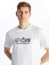 LC Waikiki Crew Neck Short Sleeve Printed Combed Cotton Men's T-shirt